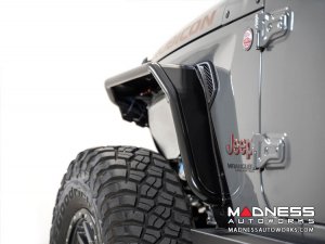 Jeep Wrangler JL Tube Fenders - Stealth Fighter - Front - w/o Turn Signal / Running Lights